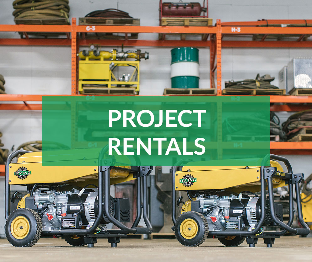 Project Rentals: equipment